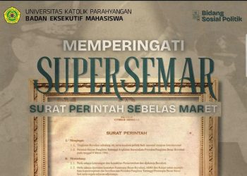 Sempat Memperingati Supersemar, BEM UNPAR Tarik Kembali Unggahan Mereka